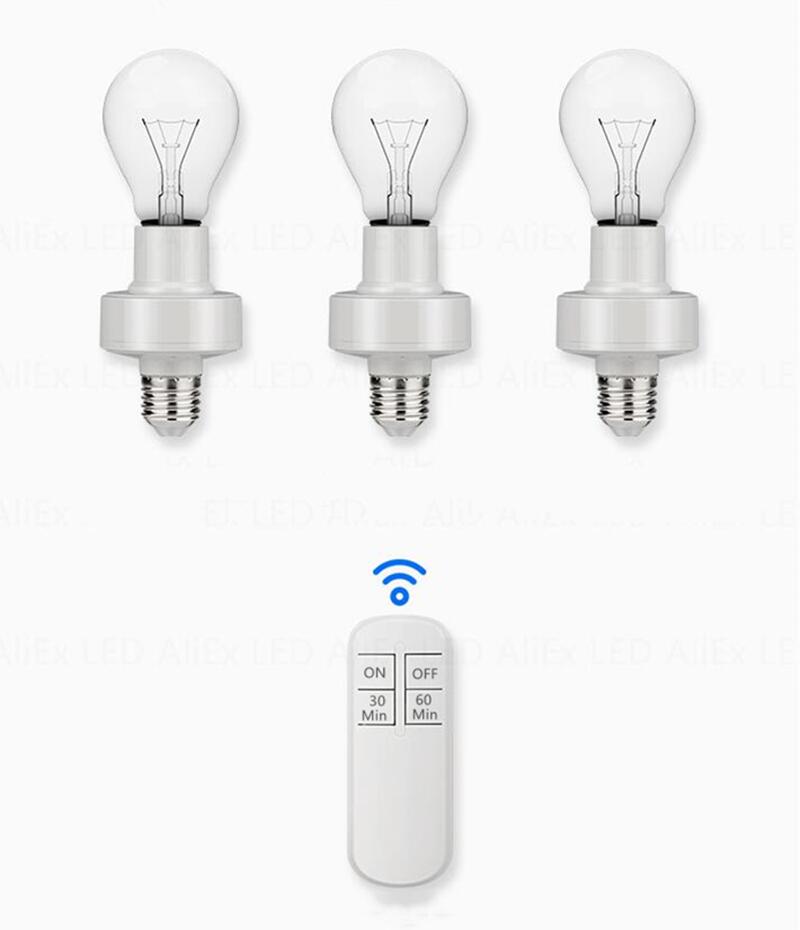 Wireless E27 Led Bulb Holder A - đánh giá và giá Voice Control Light Bulb