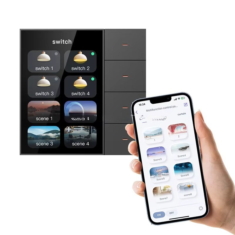 F3 Pro 3.5 Inch IPS Touch Pane - đánh giá và giá Smart Home Switch