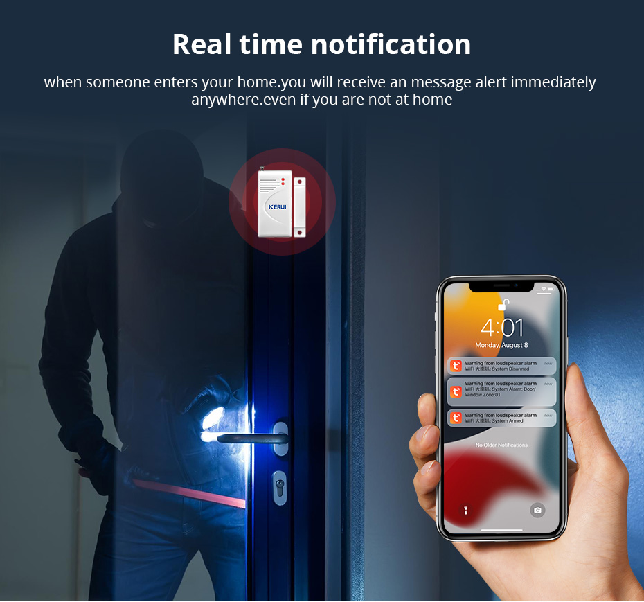 KERUI Tuya WIFI Loudly Speaker - đánh giá và giá Smart Home Automation System