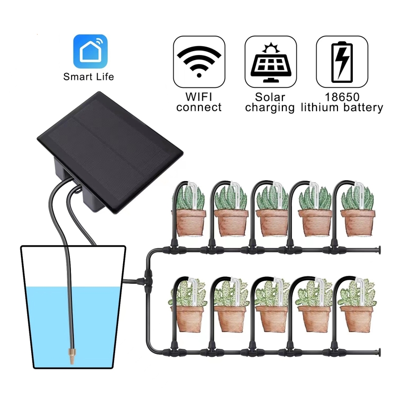 WIFI Solar Automatic Watering  - đánh giá và giá Smart Home Diy