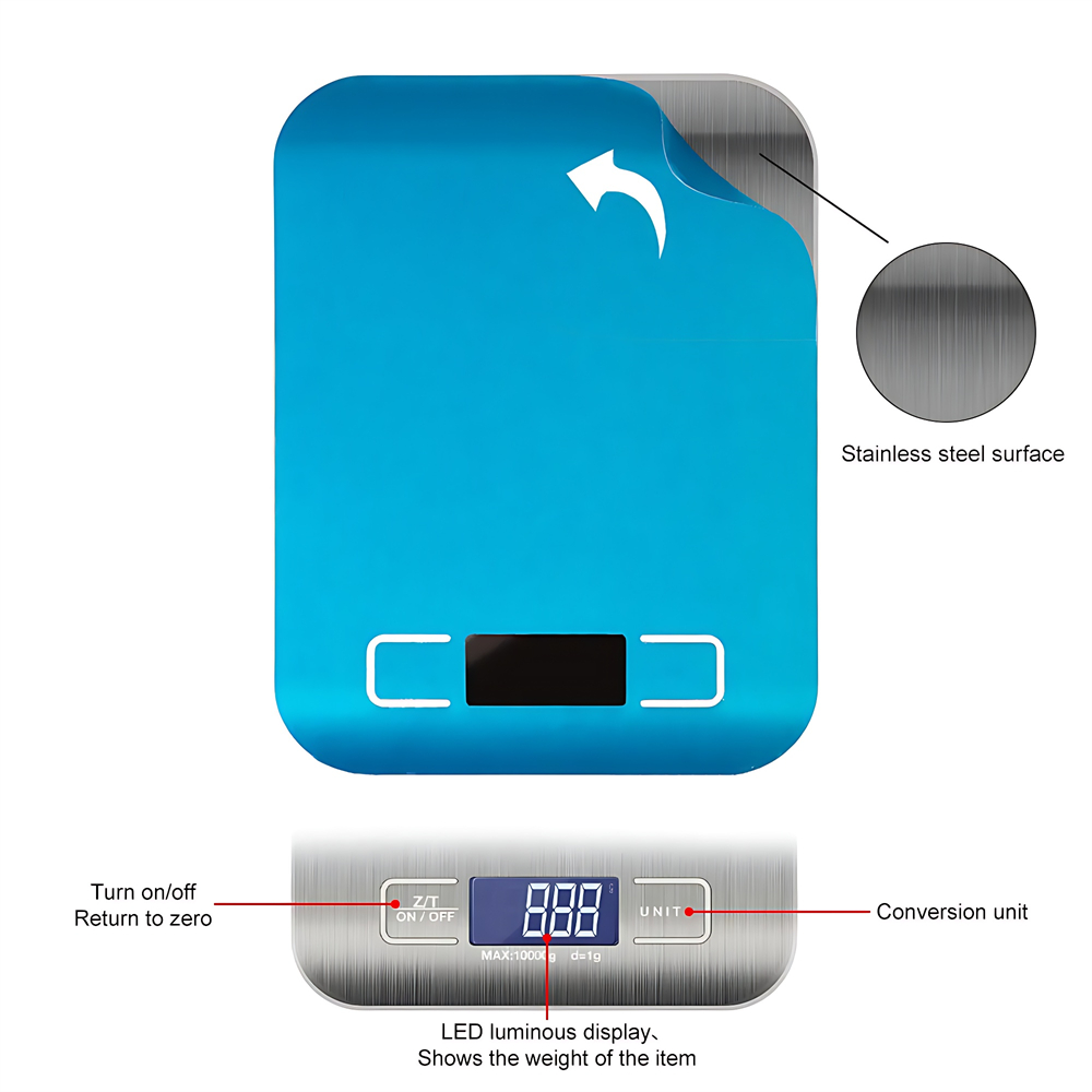 5kg/10kg Stainless Steel Elect - đánh giá và giá Smart Home Utensils