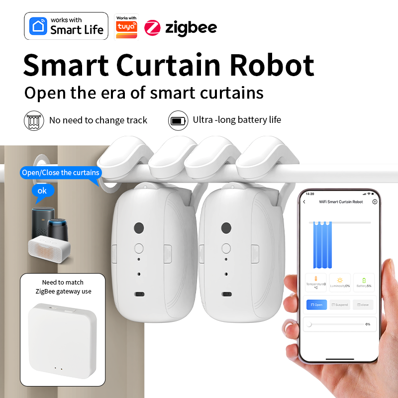 Zigbee Smart Curtain Driver Ro - đánh giá và giá Smart Home Switch