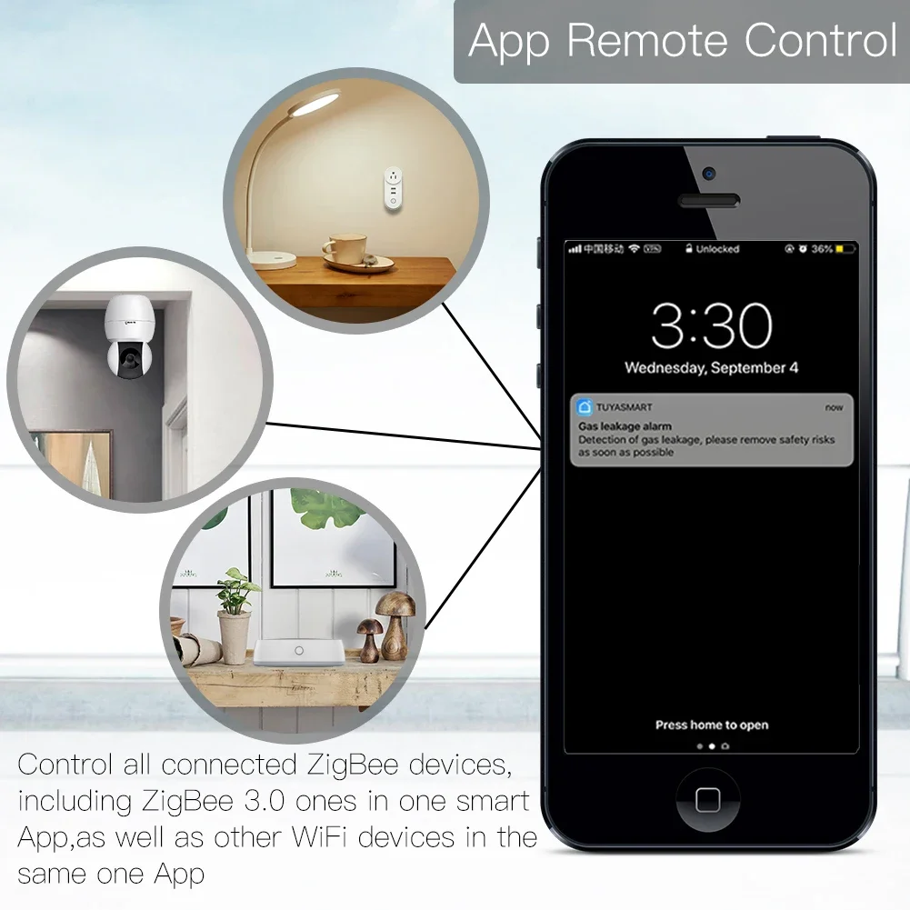 Tuya ZigBee 3.0 Thông Minh Cửa - đánh giá và giá Smart Home Sistem